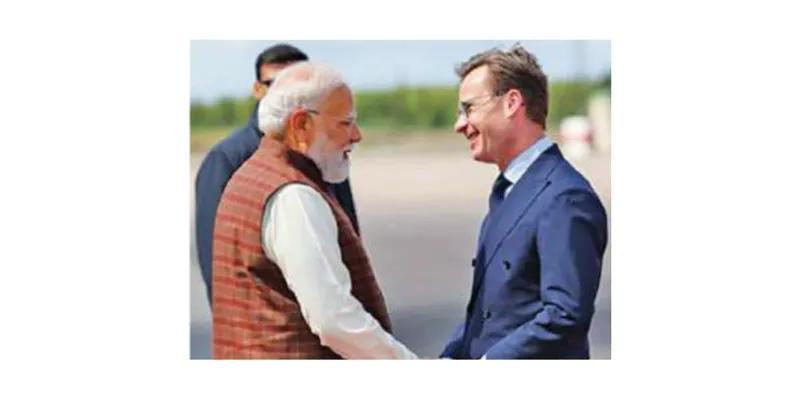 India-Sweden Partnership Gains Strategic Importance Amid Changing Global Dynamics